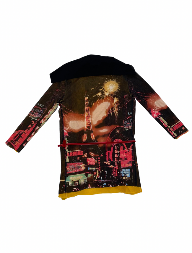 Jean Paul Gaultier mesh cardigan