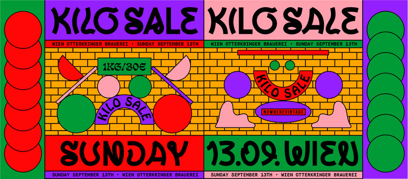 Nowhere Vintage Kilo Sale ■ Wien 13.09.20