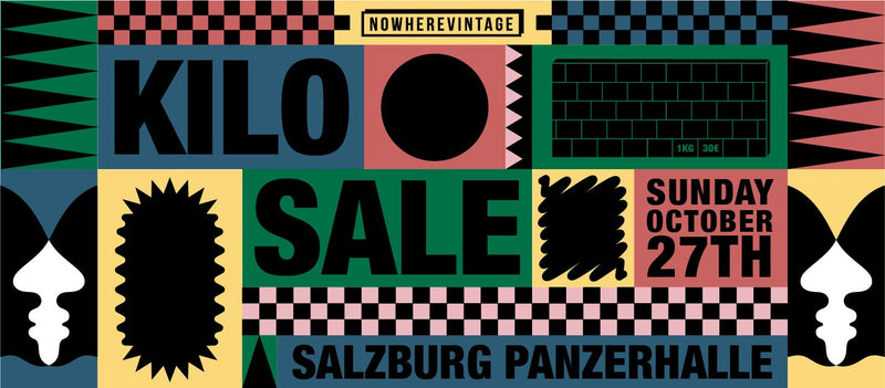 Nowhere Vintage Kilo Sale ■ Salzburg 27.10.19